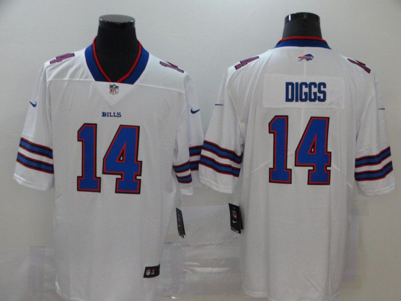 Men Buffalo Bills #14 Diggs white Nike Vapor Untouchable Limited Player NFL Jerseys->customized mlb jersey->Custom Jersey